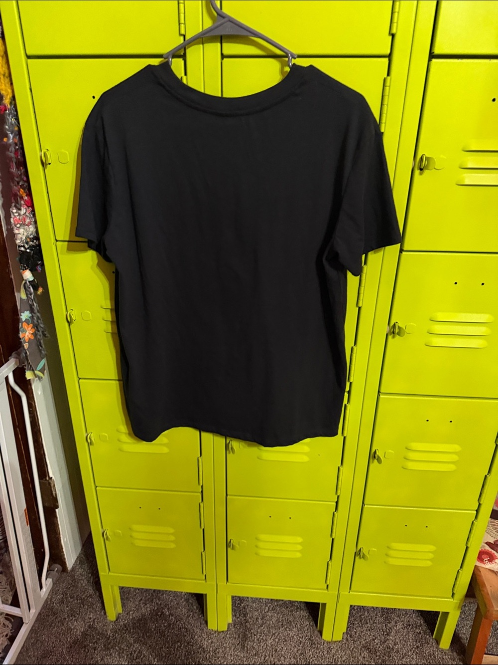 Britney Spears Black Graphic Tee with Yellow Snake - Picture 3 of 3